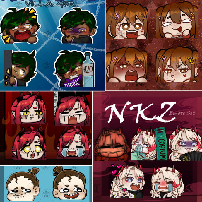 Sticker/Emote Sheets